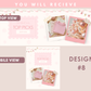 Pink Christmas Coquette Website Banner Templates