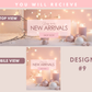 Pink Christmas Coquette Website Banner Templates