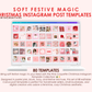 Pink Coquette Christmas Instagram Templates