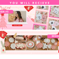 Pink Christmas Coquette Website Banner Templates | Feminine Holiday Canva Website Banners | Pastel Christmas Shopify, Wix, Blog Headers
