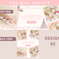 Pink Christmas Coquette Website Banner Templates