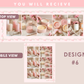 Pink Christmas Coquette Website Banner Templates