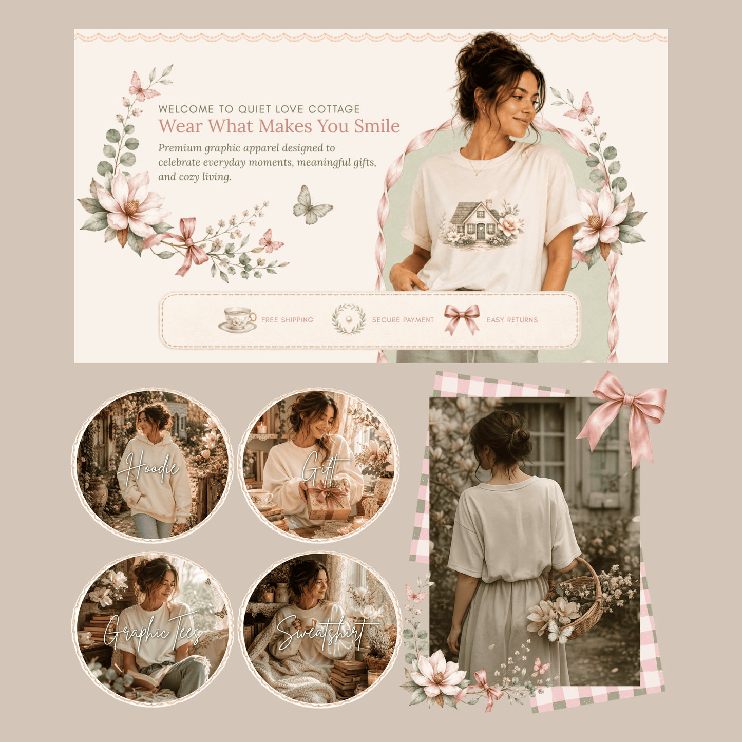 quiet love cottage shopify theme