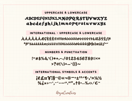 Blush Bloom Gleam – Shiny Retro Font