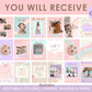 Blush Bloom Email Marketing Canva Templates