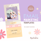 Blush Bloom Email Marketing Canva Templates