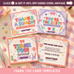 CRAFTIBOP Thank You Card Templates – Editable Canva Inserts