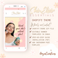 Shopify Theme Pink Peach Orange Customizable Colors Shopify Template - Beauty Website Template - Skincare Shopify - Pastel Shopify Website