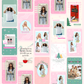 Christmas Instagram Bundle - Canva Templates - Holiday Content, Pink Christmas Instagram