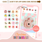 Christmas Instagram Bundle - Canva Templates - Holiday Content, Pink Christmas Instagram