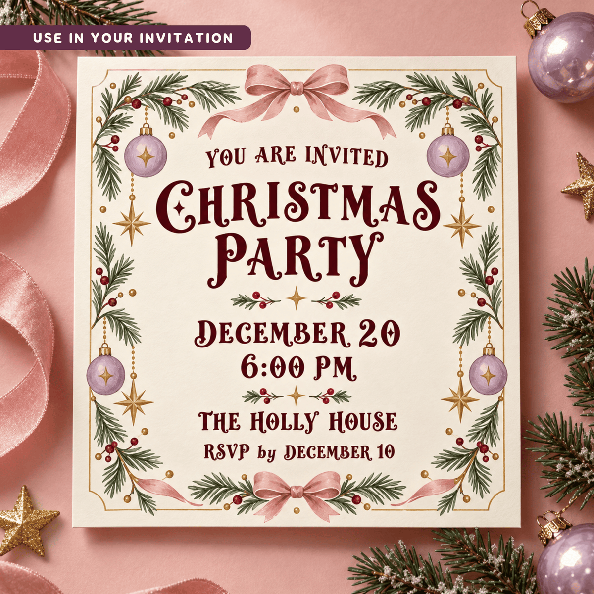 NOELLIQUE Christmas Font