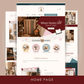 The Little Lamp Library | Cozy Bookish Shopify Theme