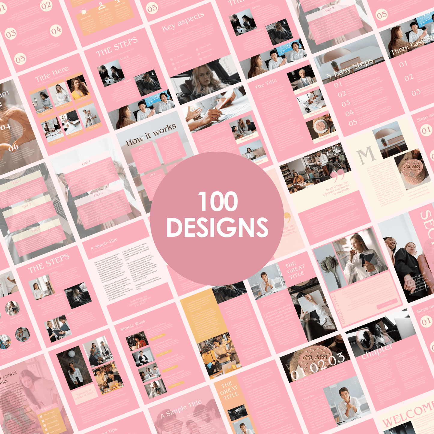 ebook template canva -workbook design layout - lead magnet templates