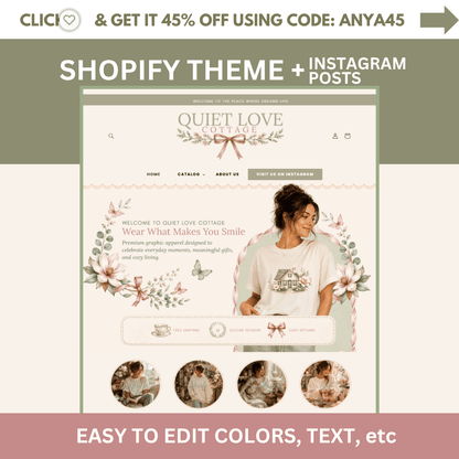 Quiet Love Cottage Shopify Theme