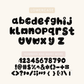Dottelle Font – Playful Sticker Doodle Font