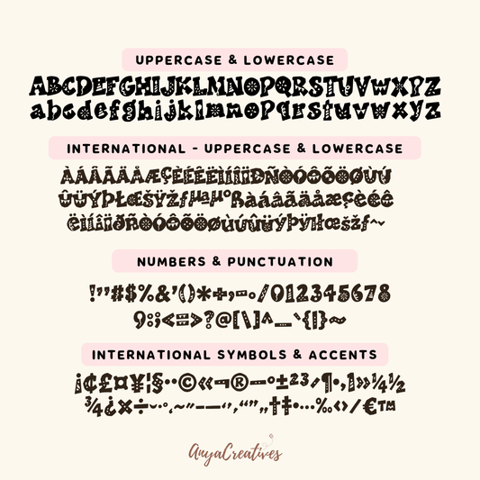 Craft Confetti Font
