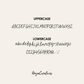 MistleToe Notes Font – Handwritten Christmas Script