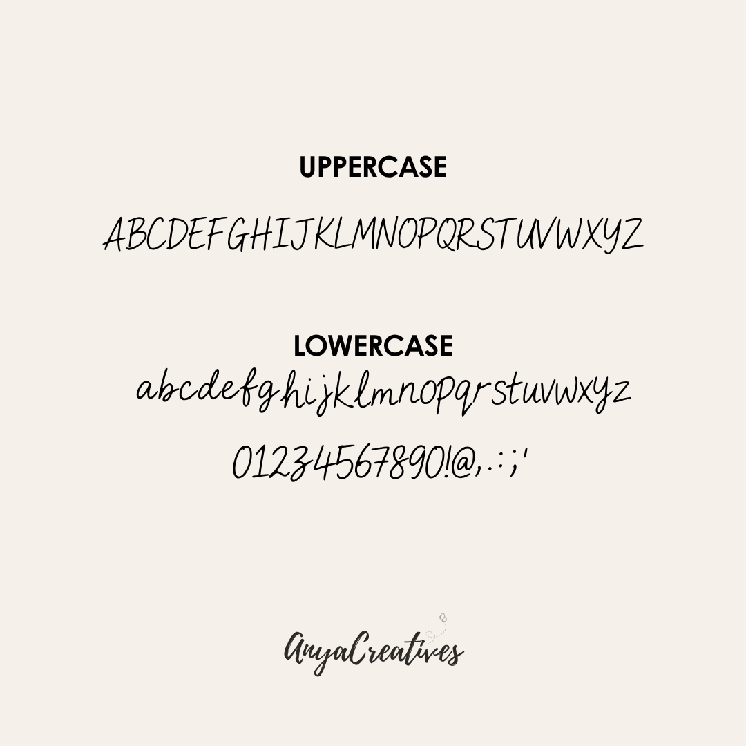 MistleToe Notes Font – Handwritten Christmas Script