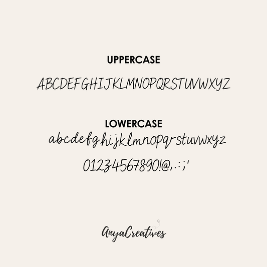 MistleToe Notes Font – Handwritten Christmas Script