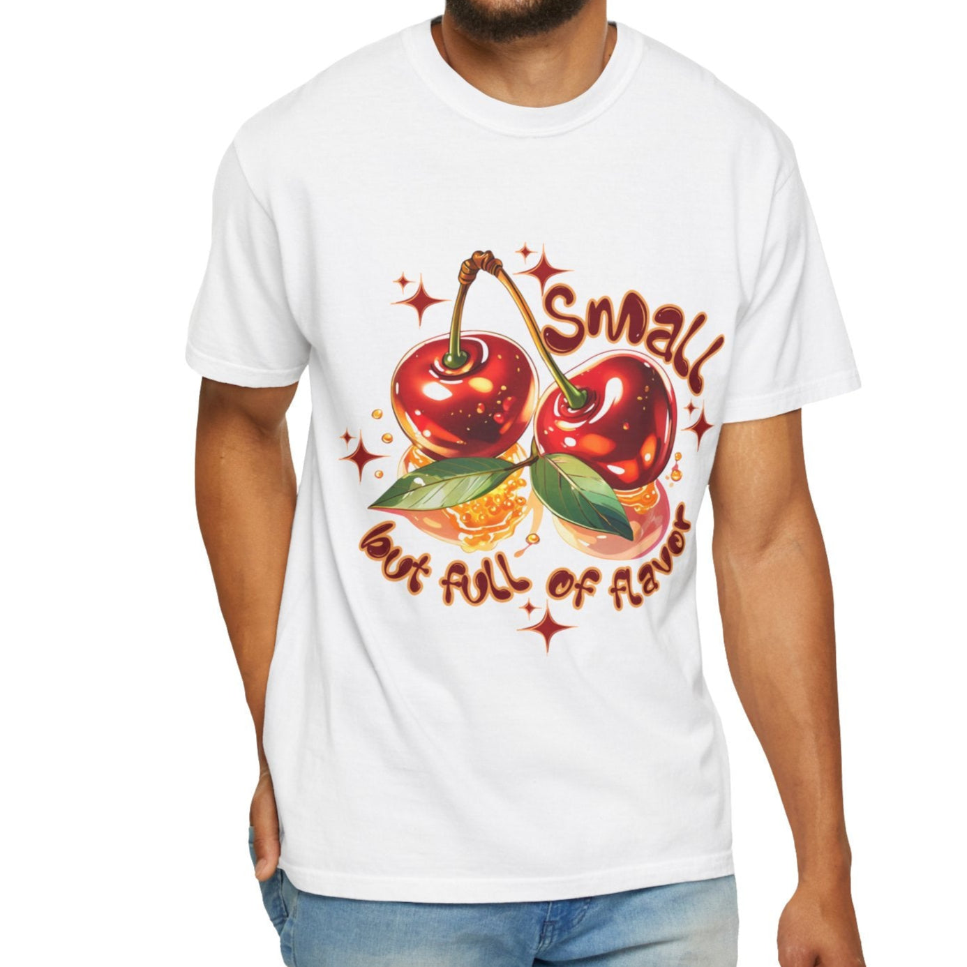 sweet cherry tee - retro cherry t-shirt | trendy cherries shirt | 90s aesthetic cotton tee