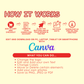 Valentine’s Instagram Bundle - 100+ Romantic Canva Templates in a Gorgeous Red Palette