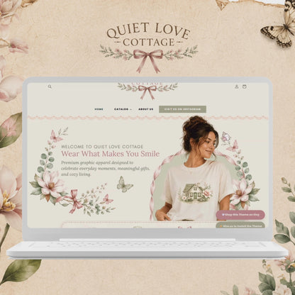 Quiet Love Cottage Shopify Theme